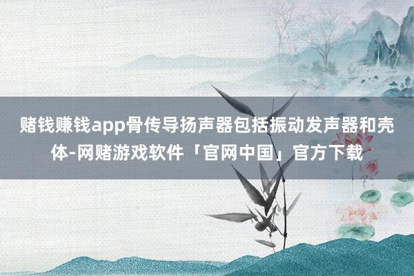 赌钱赚钱app骨传导扬声器包括振动发声器和壳体-网赌游戏软件「官网中国」官方下载